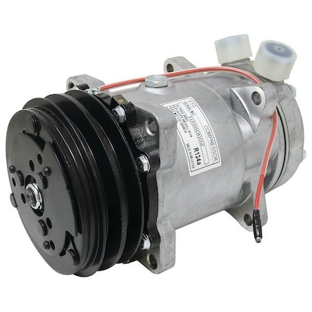 A & I Products Compressor, New, Sanden Style w/ Clutch (9114) 11" x8" x8" A-72162168